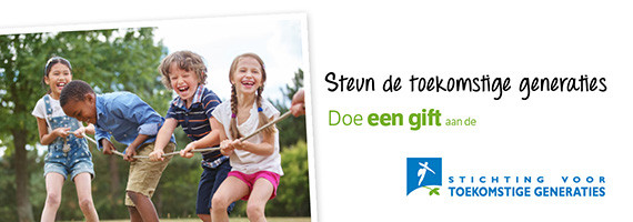 Steun de toekomstige generaties