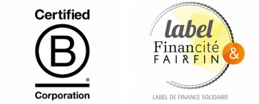 Labels B Corp en Financite & FairFin