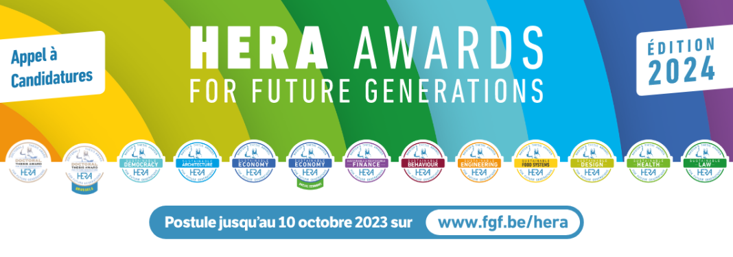 Appel ç candidatures HERA Awards 2024