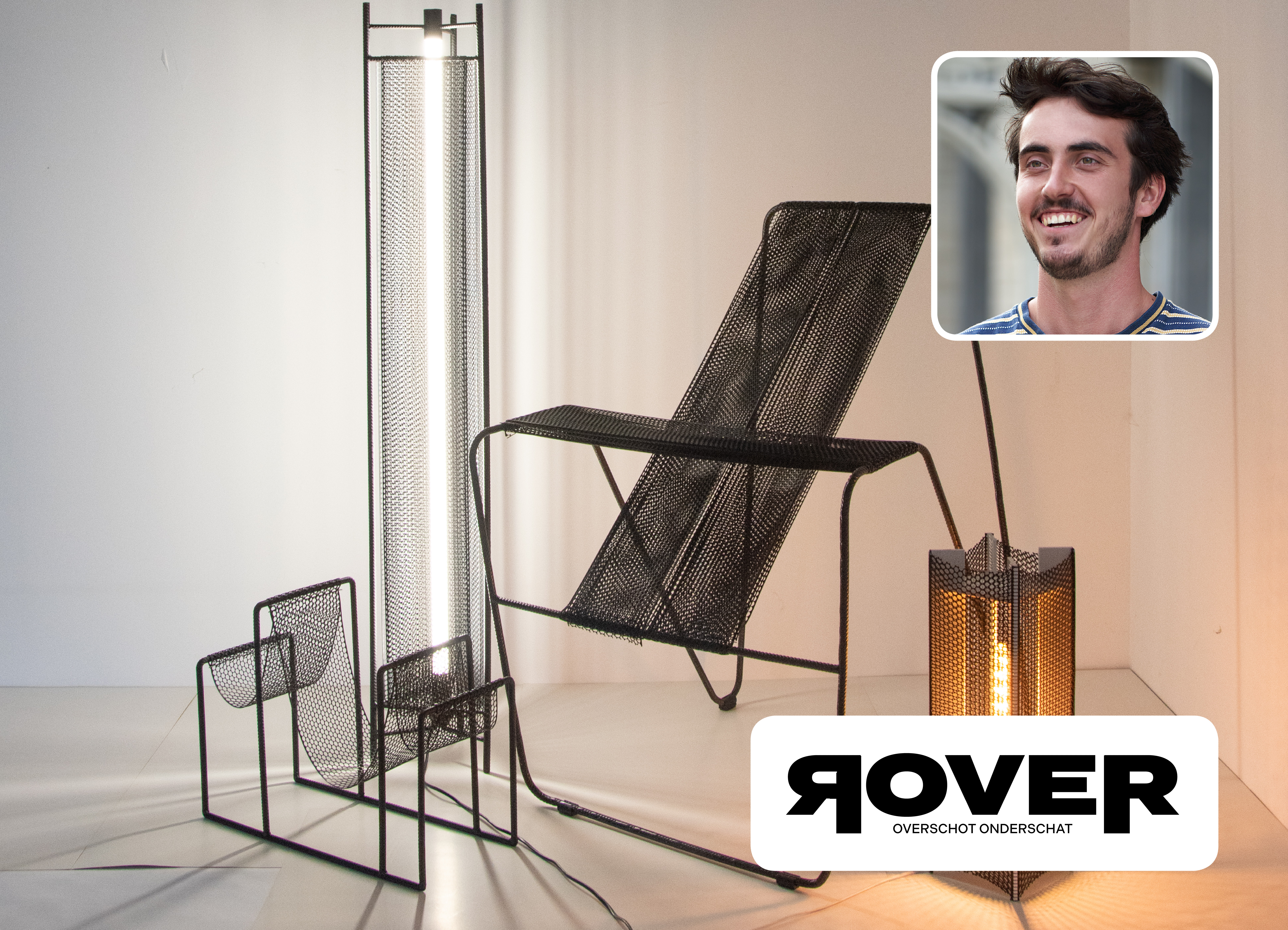 ROVER, un des lauréats Prototyping the Future 2024 - conception de meubles à partir de flux résiduels d’industries locales