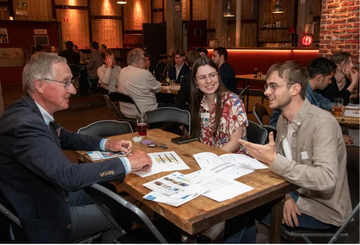 Photo d'&eacute;tudiants-entrepreneurs