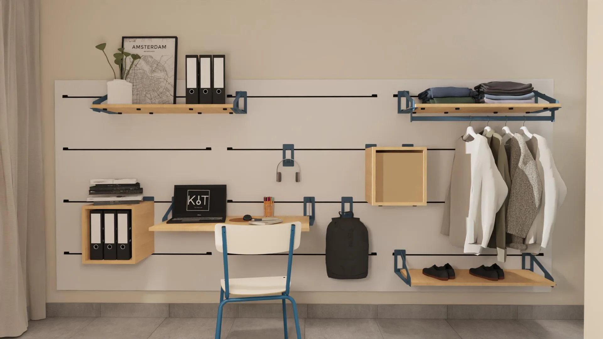 Chambre du Kot De Demain par KIT KOT
