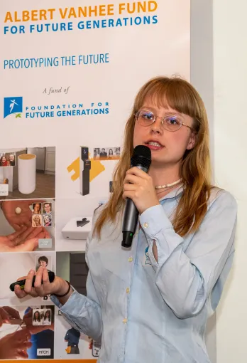 Ana&iuml;s Stradiot, fondatrice de Living Sculptures