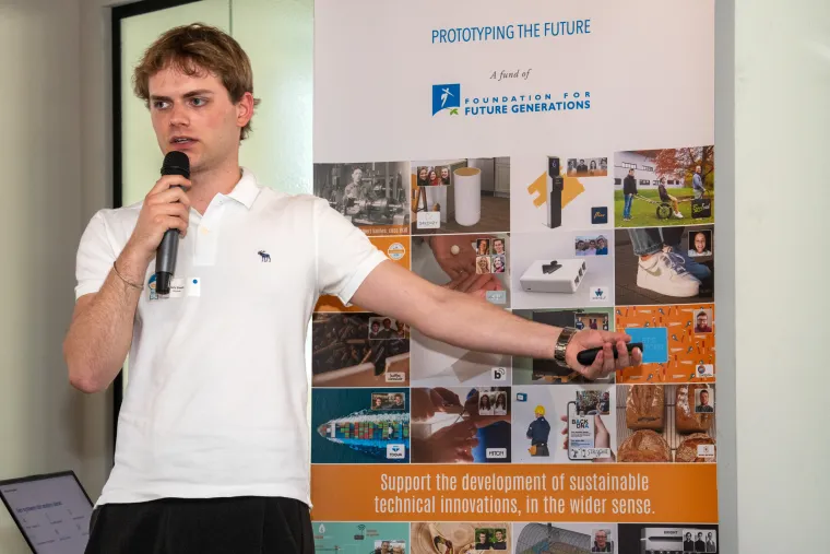 Floris Steen, fondateur d'UPscene