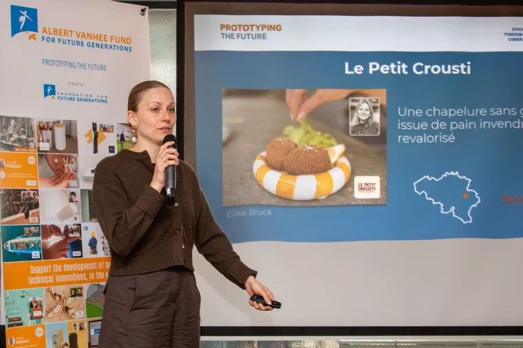 Elise Bruck, Fondatrice du Petit Crousti