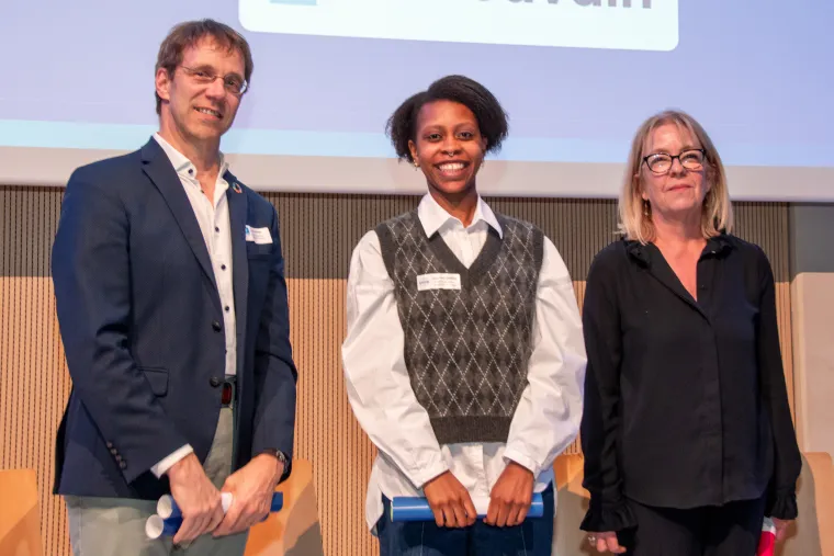 Loralie Lungu Embanzu aux HERA Awards 2026 de la Fondation pour les G&eacute;n&eacute;rations Futures