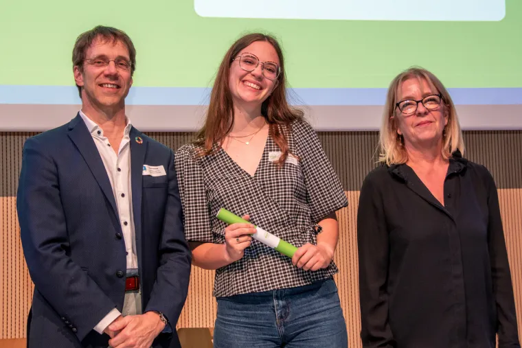 Lisa Quertinmont aux HERA Awards 2026 de la Fondation pour les G&eacute;n&eacute;rations Futures