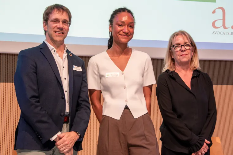 Auriane Masamuna aux HERA Awards 2026 de la Fondation pour les G&eacute;n&eacute;rations Futures