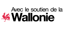 Logo avec le Soutien de la Wallonie
