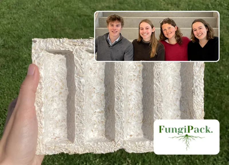 FungiPack, un des laur&eacute;ats Prototyping the Future 2024