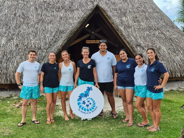 Equipe Te mana o te moana honu iti laur&eacute;at aether 2025.JPG