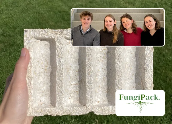 FungiPack, un des laur&eacute;ats Prototyping the Future 2024