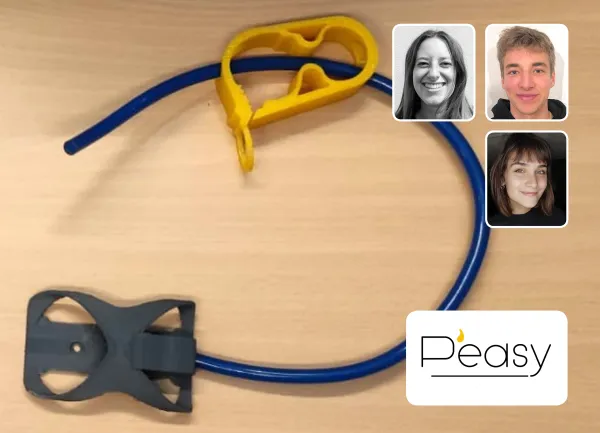 P'easy, un des laur&eacute;ats Prototyping the Future 2024 - Solution pour vidange ind&eacute;pendante des sondes urinaires des personnes &agrave; mobilit&eacute; r&eacute;duite