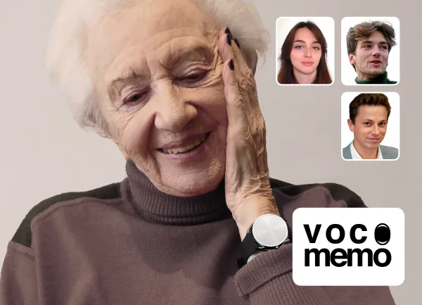 Vocomemo, un des laur&eacute;ats Prototyping the Future 2024 - Un enregistreur vocal innovant pour accompagner les patient&middot;es Alzheimer dans leur quotidien